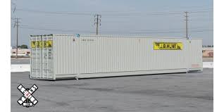 53 FT CIMC Intermodal Corrugated Dry Container JB Hunt/Gray JBHU 299992 - SXT10661 : N