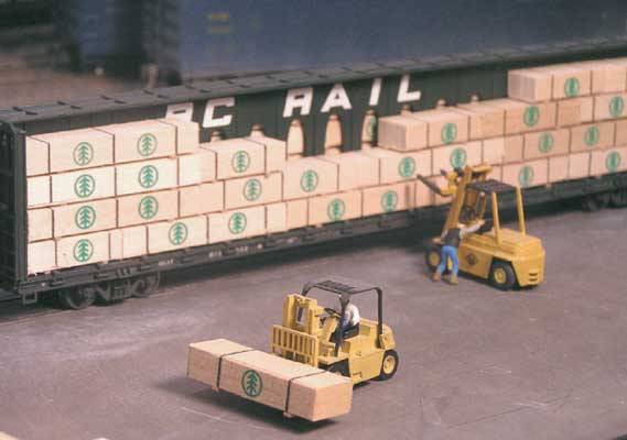 Lumber Load Kit for Flat Cars - LL1 : HO