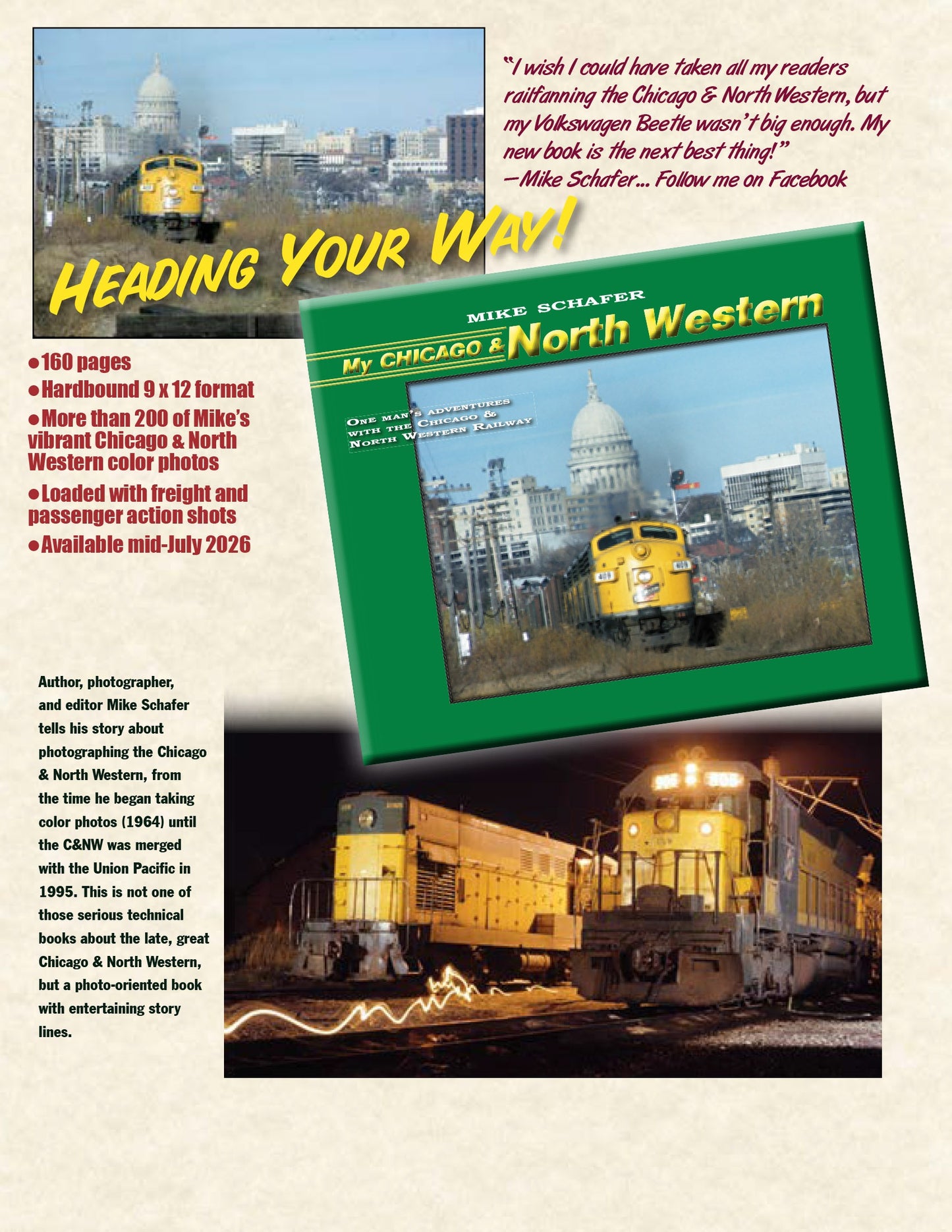 My Chicago & North Western by Mike Schafer - MYCNW