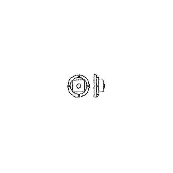 1-1/4″ Nut, 3″ Malleable Washers HO/HOn3 Scale - 5066 : HO