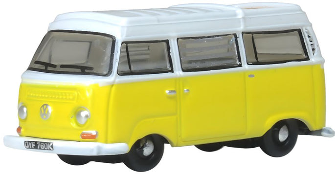 VW T2 Bay Window Camper Saturn Yellow/White - NVW016 : N