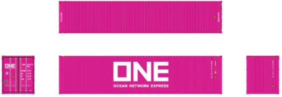 40' Hi-Cube Dry Containers ONE Ocean Network Express #2 (3-Pack)-HCBONT2 : HO