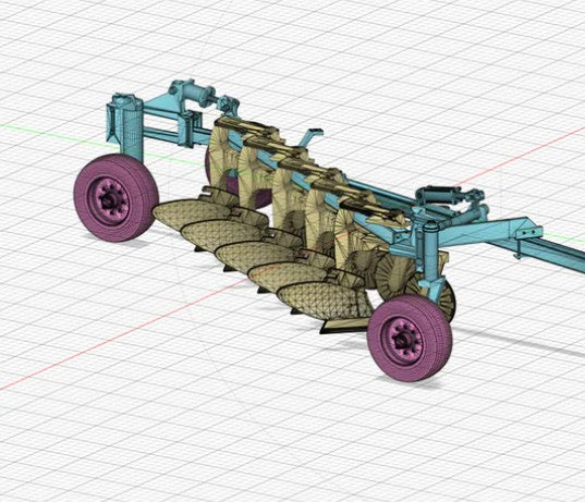 5 Bottom Plow Kit - RF1022 : HO