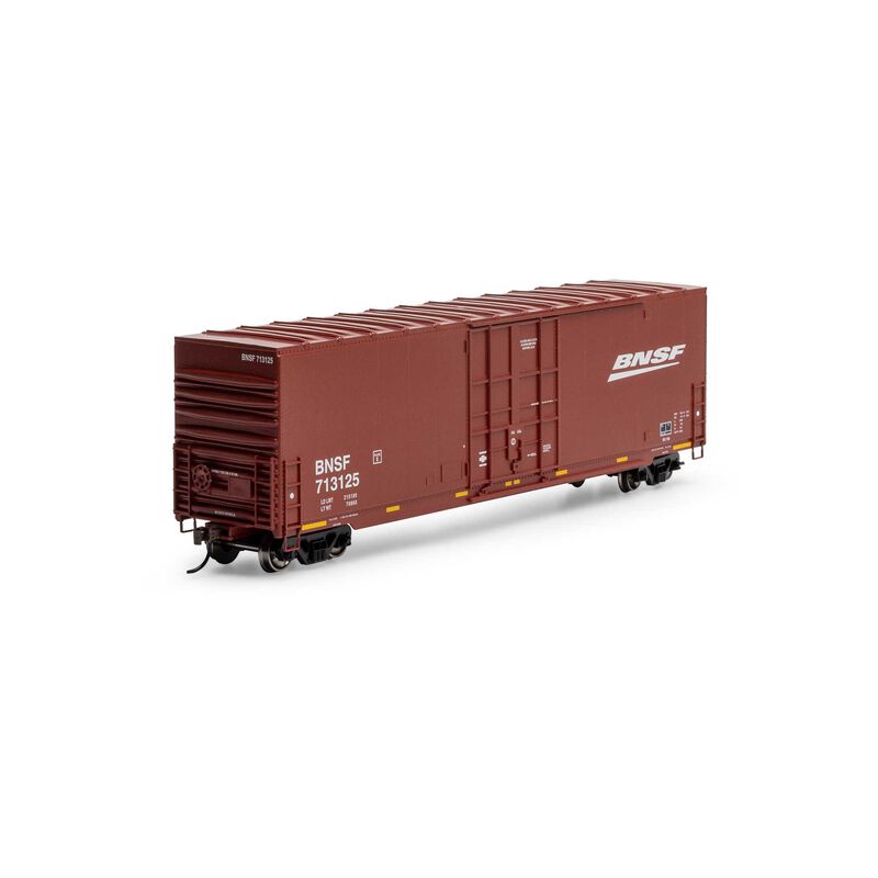 50' High-Cube Smooth Side Box Car, BNSF #713125 - 1176 : HO