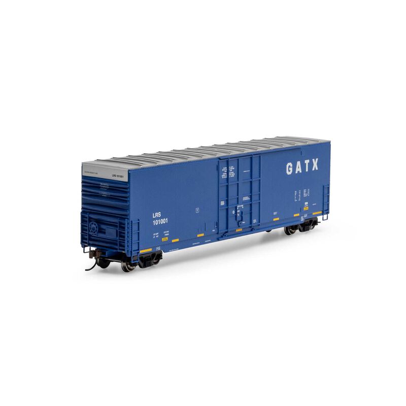 50' High-Cube Smooth Side Box Car, GATX/LRS #101001 - 1188 : HO