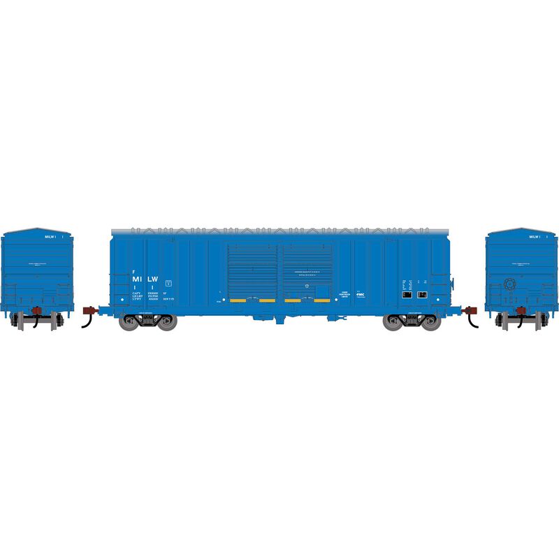 50' FMC 5283 Double Door Box Car, MILW #156019 - RND1359 : HO