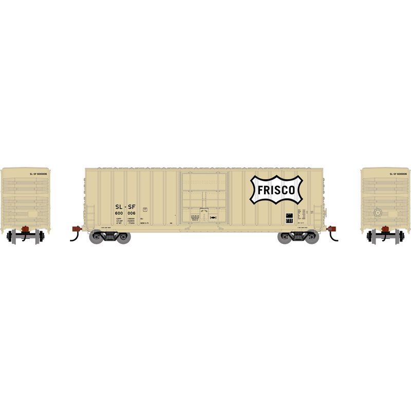 50' Exterior Post High Cube Plug Door Box Car, SLSF #600006 - RND-2088 : HO
