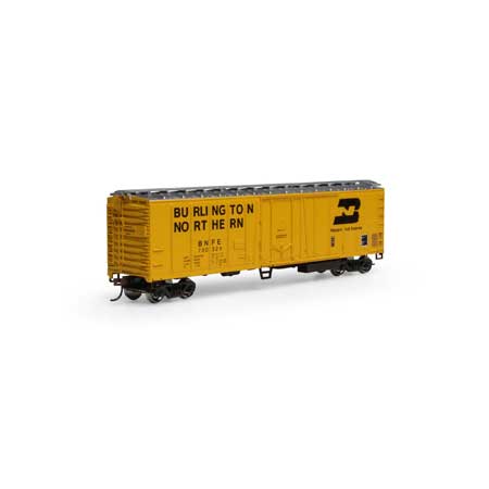 50' Exterior Post Mechanical Reefer Burlington Northern BNFE 700324 - 87983 : HO