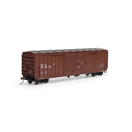 50' FMC 5283 Double Door Boxcar Canadian National CNA 555156 - 97982 : HO