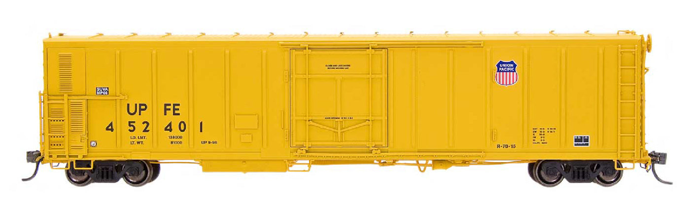 57' Mechanical Reefer, R-70-15 Refrigerator Car Union Pacific UPFE - 34752 : HO