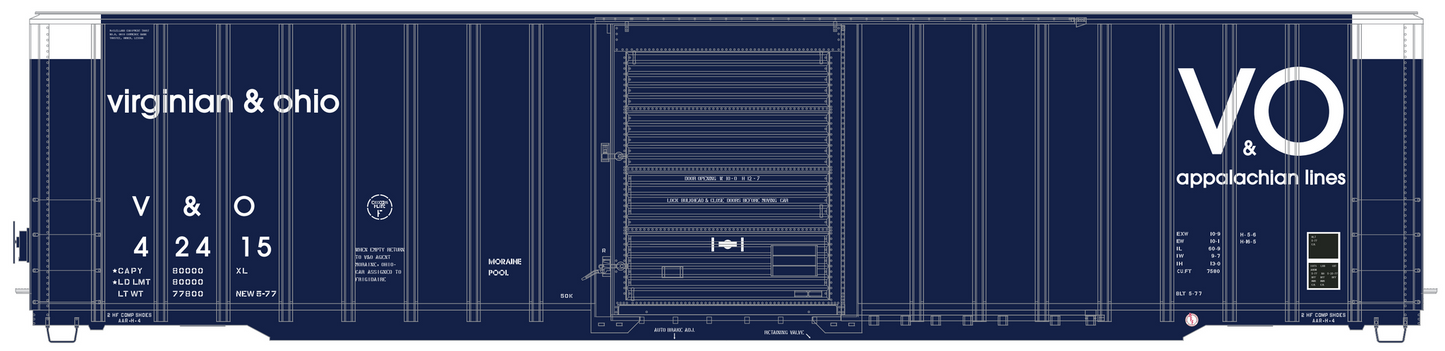 Berwick 7580 Boxcar V&O #42528 - HFB010005 : HO
