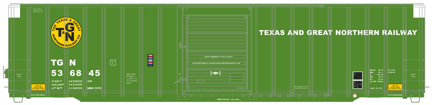 Berwick 7580 Boxcar TGN #536845 - HFB011001 : HO