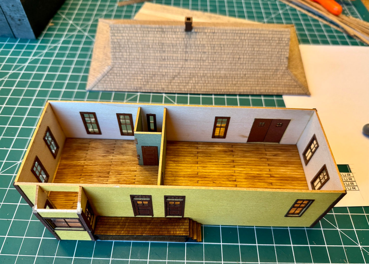 Seymour WI Depot Kit, GBW - 157 - HO