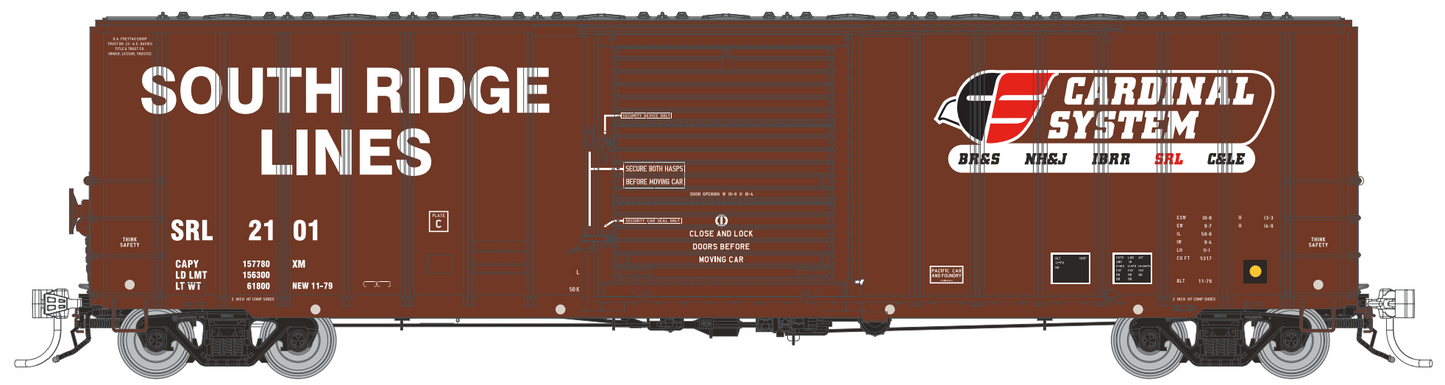 SRL 2101 - Rapido PC&F 5317 50' Single Door Box Car - HFB051001 : HO
