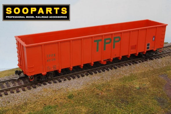 52'-6"Thilmany Paper Pulpwood Gondola undecorated kit - 220901 : HO