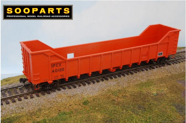 52'-6" FT Thilmany Pulpwood Low Side Gondola Undecorated Kit - 230803 : HO