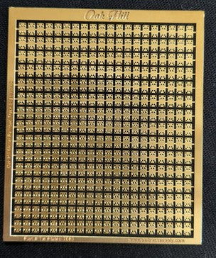 Roadmaster Detail Series—HO Scale Detail Tie Plates - RDSTP : HO
