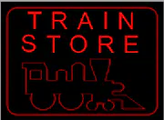 Neon-like Sign Animated: Train Store - 75E4501