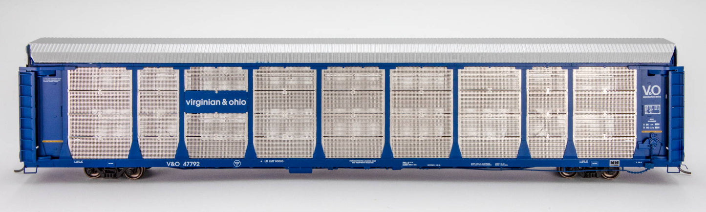 V&O 47792 - Virginian & Ohio Bi-Level Auto Rack - Small Lettering- HFF006003 : HO