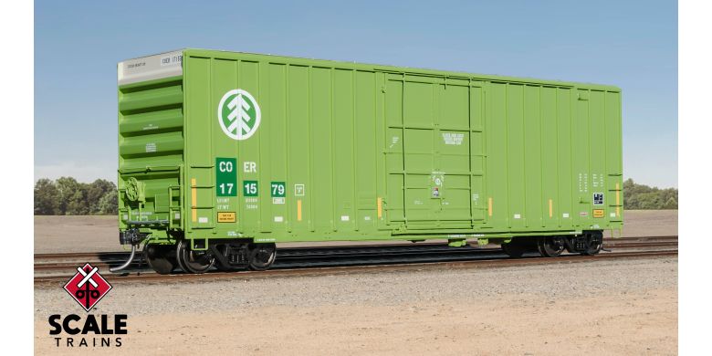 Gunderson 6269 High-Cube Boxcar, Crab Orchard & Egyptian/COER #171584 - EE1459-2 : HO