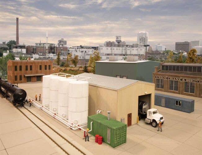 Corn Syrup Transfer - Transload Facility Kit - 4181 : HO