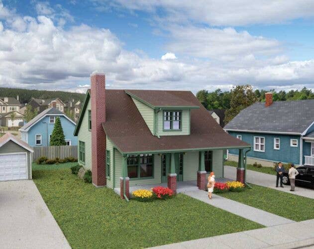 Craftsman Bungalow Kit - 3797 : HO