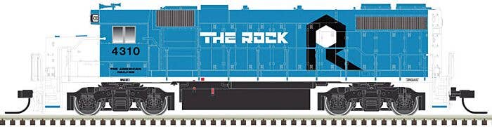 EMD GP38-2 Phase II - LokSound and DCC -- Rock Island 4308 Oklahoma - 40004848 : N