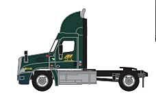 Freightliner Cascadia Raised-Roof 2-Axle Semi Tractor - Assembled -- ABF #1 - 4259301 : N