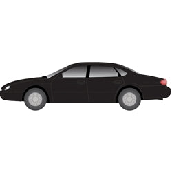 1996 FORD TAURUS EBONY SATIN METALLIC - 1277 : HO
