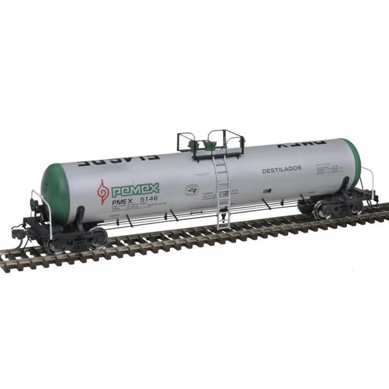 GATX 20,700-Gallon Tank Car - Ready to Run - Master(R) -- Pemex PMEX #5150 - 20006982 : HO