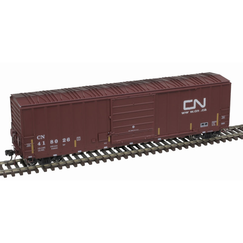 Berwick 50' Boxcar - Ready to Run - Master(R) -- Canadian National #418149 (Boxcar Red, white) - 20006988 : HO