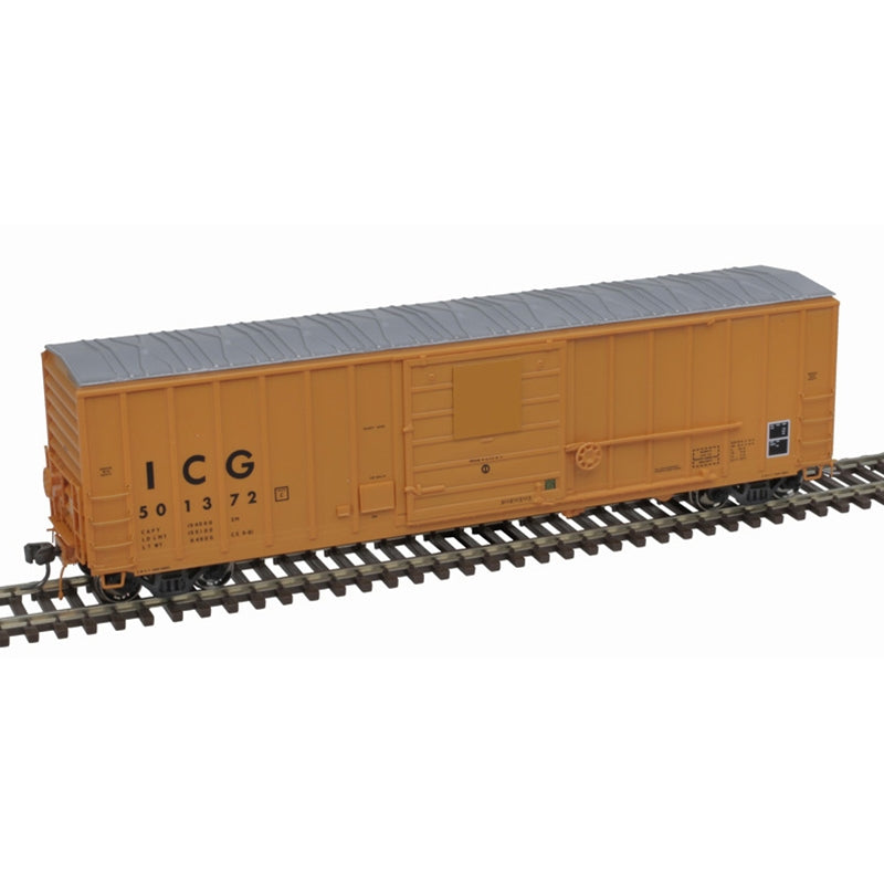 Berwick 50' Boxcar - Ready to Run - Master(R) -- Illinois Central Gulf #501324 (orange, black) - 20006992 : HO