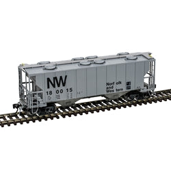 PORTEC 3000 COVERED HOPPER, NORFOLK & WESTERN #180015 - 20007698 : HO