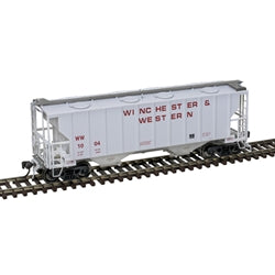 PORTEC 3000 COVERED HOPPER, WINCHESTER & WESTERN #1004 - 20007701 : HO