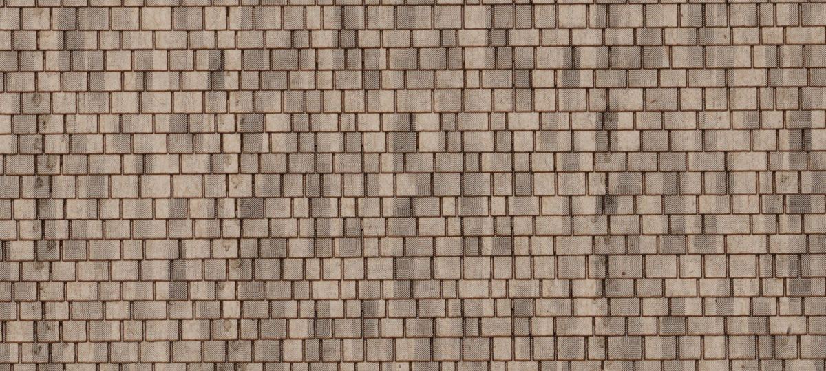 Sand Random Laser-Cut Shingles - HOSHG6B1 : HO