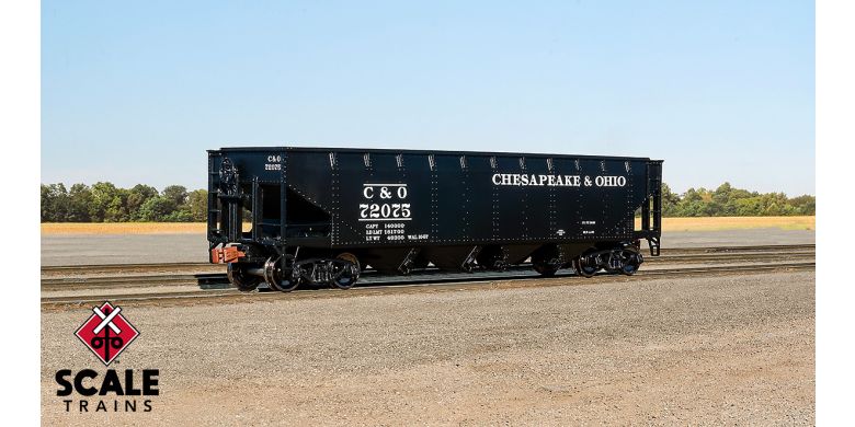 40' 70-Ton 4-Bay Open Hopper - Kit, Baltimore & Ohio/Capitol Dome 432839 - 1205 : HO