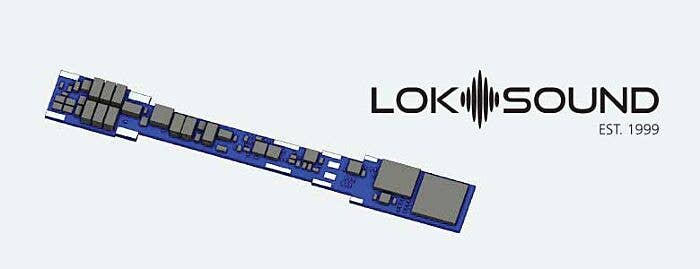 5 Micro DCC Direct Sound and Control Decoder -- Fits Atlas Legacy Diesel and Others - 58751 : N