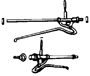 Mail Catcher Arm For RPO Car-345 : HO