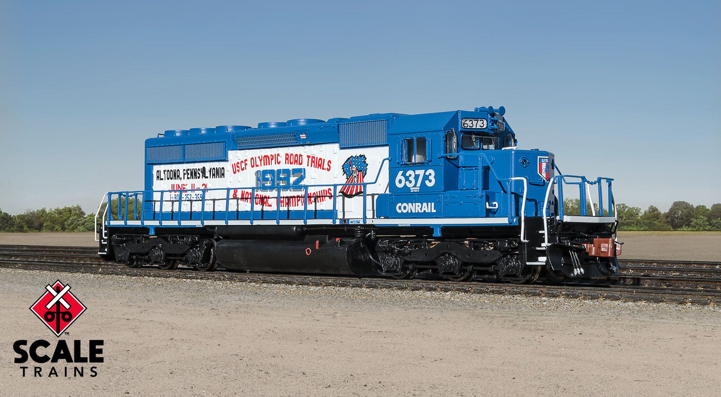 EMD SD40-2, Conrail, Altoona Bike Trials #6373 w/DCC & Sound - 39421 : N