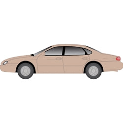 1996 FORD TAURUS - LIGHT SADDLE METALLIC 2/pk - 2909 : N