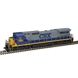 GE Dash 8-40C - Front Ditch Lights - Standard DC - Master(R) -- CSX #7569 - 40005652 : N