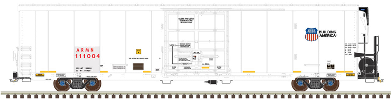TrinityRail(R) 64' Modern Reefer - Ready to Run -- Union Pacific #111004 - 20007318 : HO