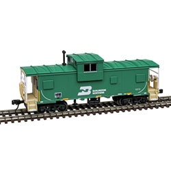 EXTENDED VISION CABOOSE BURLINGTON NORTHERN #12510 - 50007302 : N