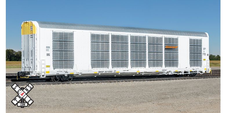 Gunderson Multi-Max Autorack, BNSF 301761 White - 32671 : N