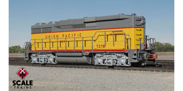 Rivet Counter N Scale EMD GP30B Passenger, Union Pacific/Dependable Transportation #727B DCC & Sound Equipped - 40011 : N