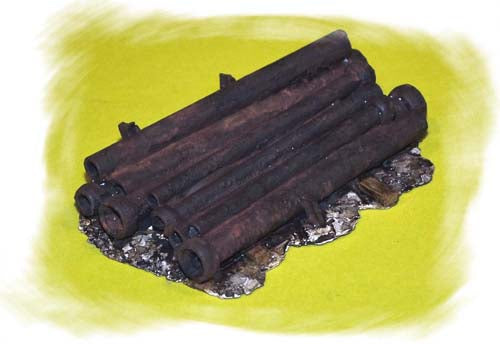 Rusted Sewer Pipes Kit - Resin - 0209 : HO