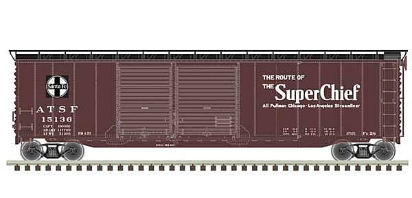 50' Double-Door Boxcar - Master(R) -- Santa Fe #15136 - 20006593 : HO