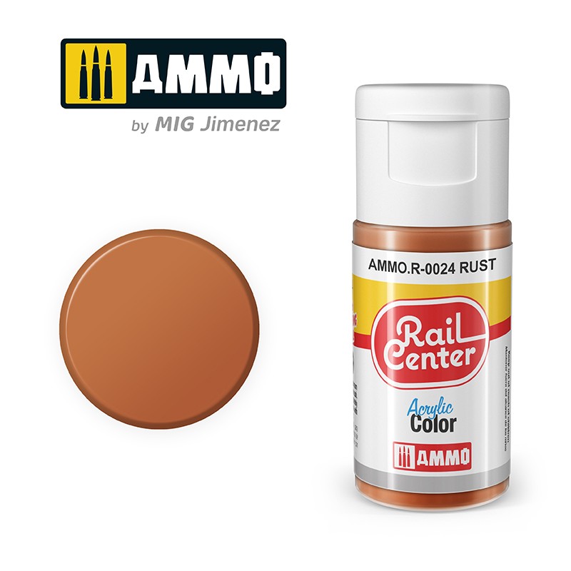 Rust 15ml Acrylic Paint - R0024