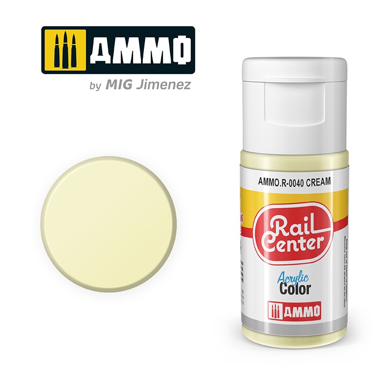 Cream 15ml Acrylic Paint - R0040