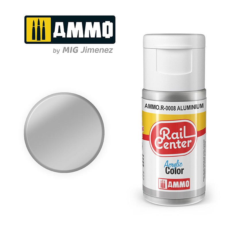 Aluminium 15ml Acrylic Paint - R0008